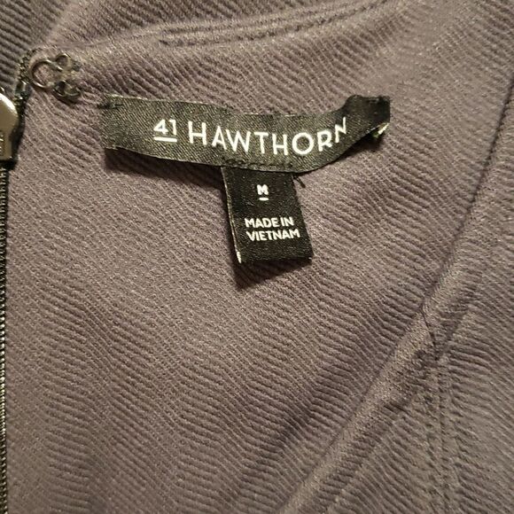 Stitch Fix | 41 Hawthorn Soraya Knit Dress Dark Grey‎ Size Medium NWOT - Picture 3 of 5